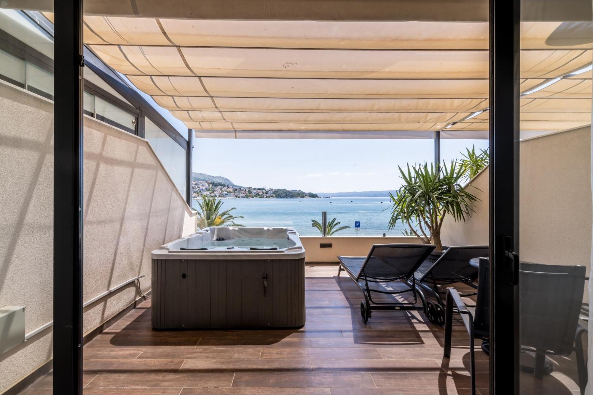 Sea View Luxury Rooms Seven Of Nine Split Exterior foto